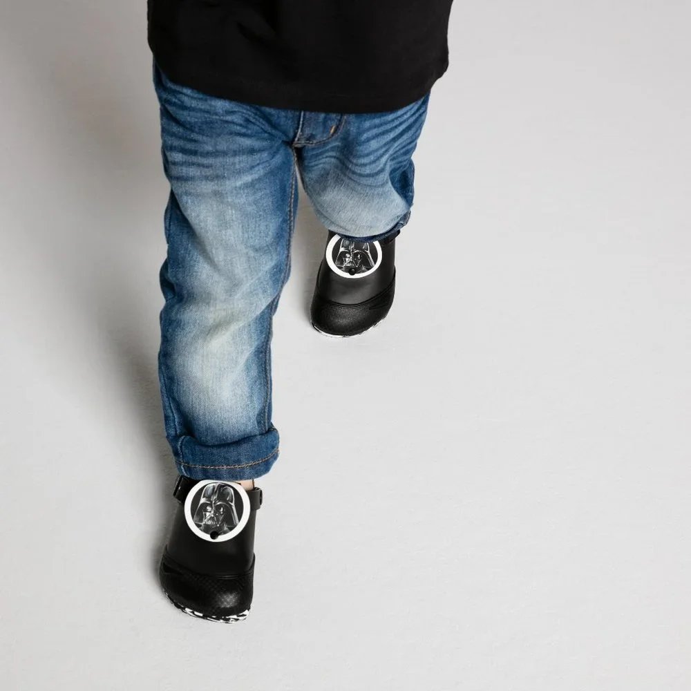 Birkenstock Kid's Birko-Flor Kay Hulk Star Wars Darth Shoes Black … - Picture 2 of 8